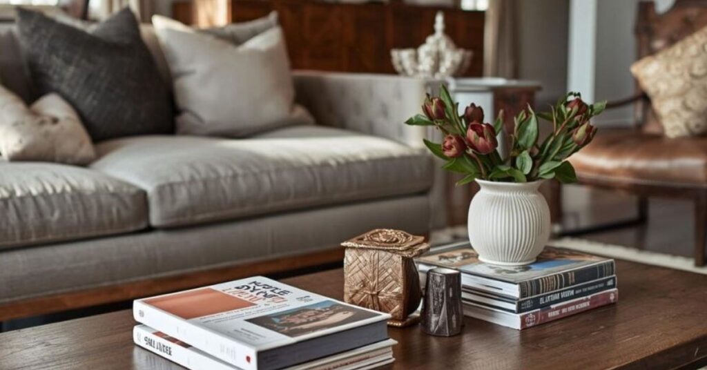 Adding Books for Height and Visual Interest