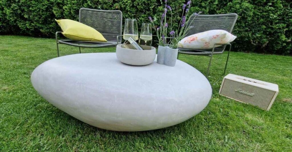 Stone and Concrete Tables