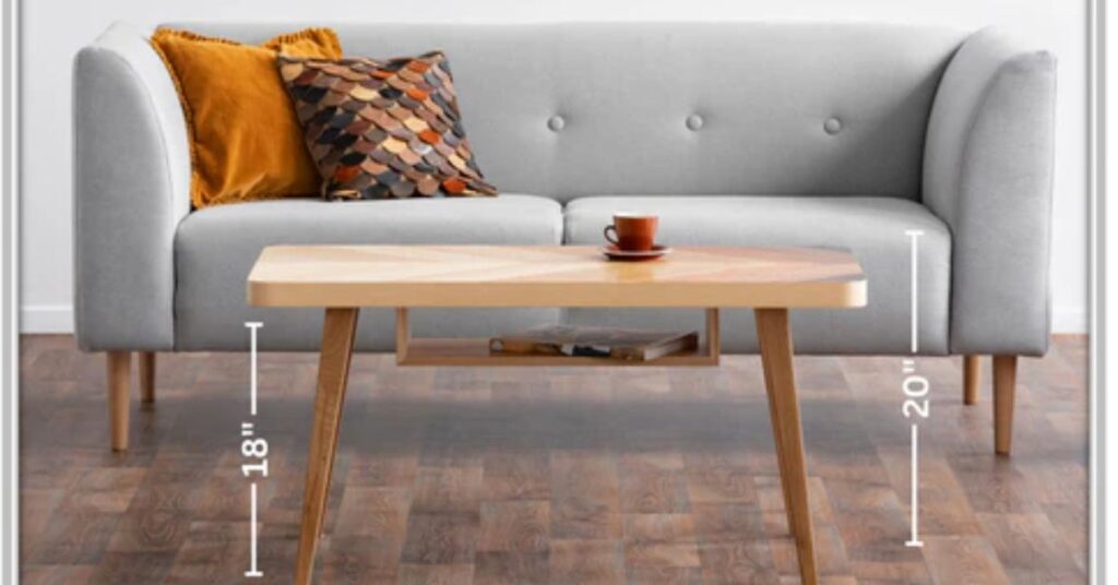 How Tall Should a Coffee Table Be? Size Guide