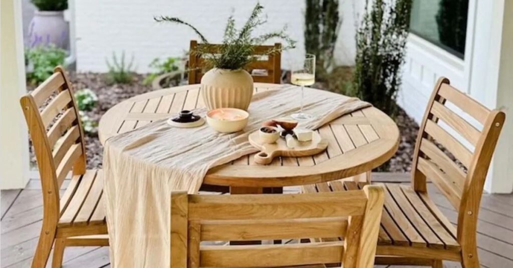 Wooden Outdoor Tables