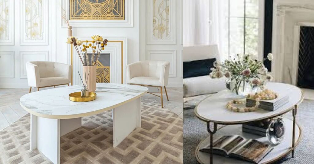 Different Styles of Oval Coffee Tables