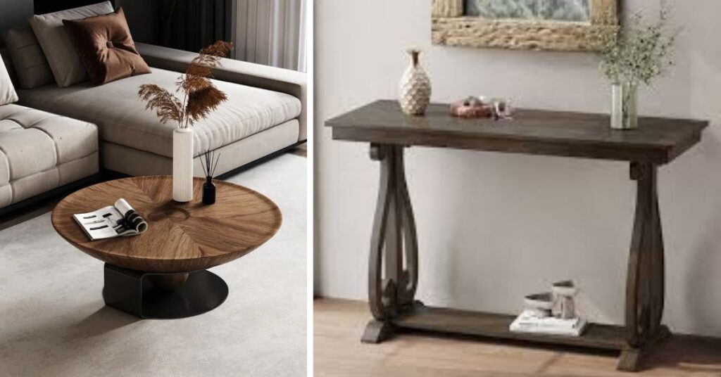 Different Styles of Tables Vintage Modern Rustic