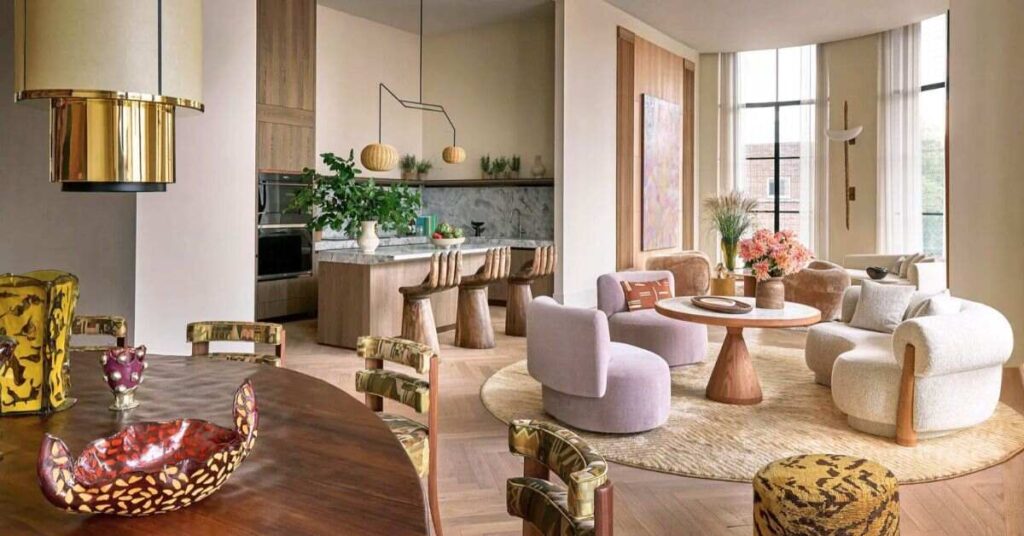 Mixed Materials Create Visual Interest