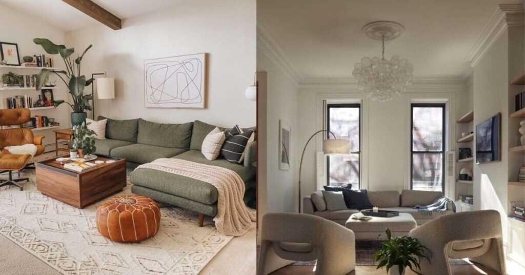 Square Coffee Tables in Small vs Large Rooms