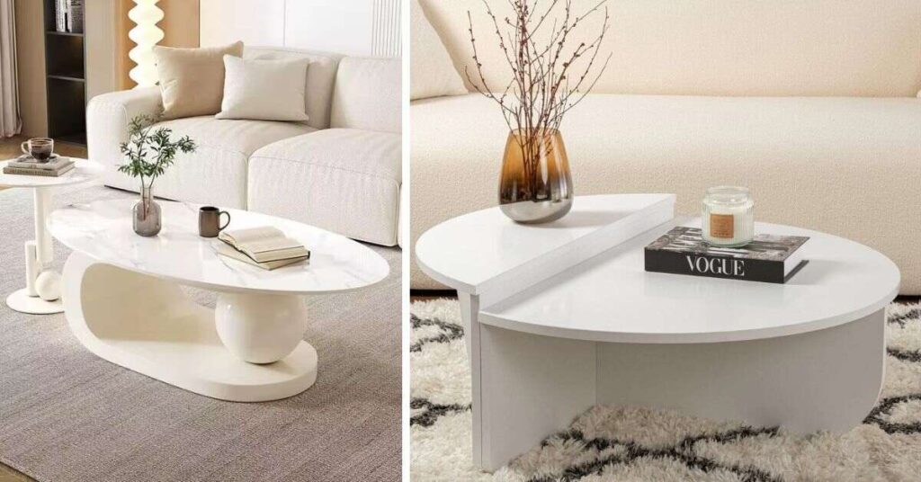 Different Types of White Coffee Tables You Can Choose