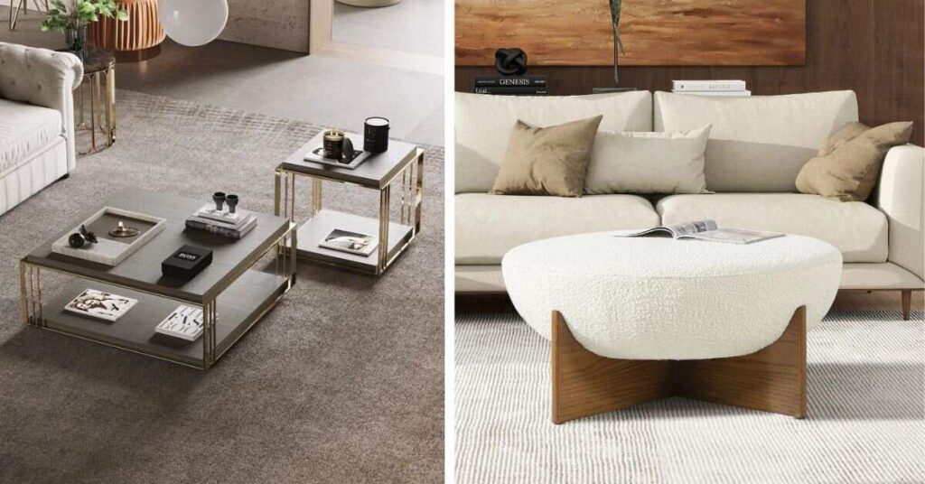 Round vs Square vs Rectangular Coffee Tables