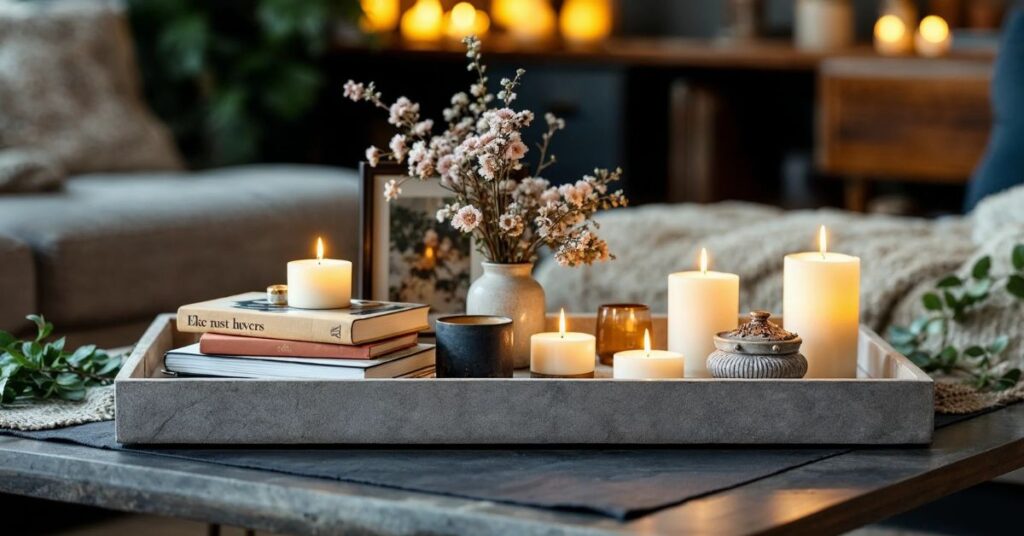 What to Put on a Coffee Table Tray