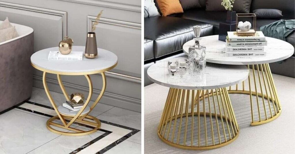 Best Shapes for Metal Coffee Tables