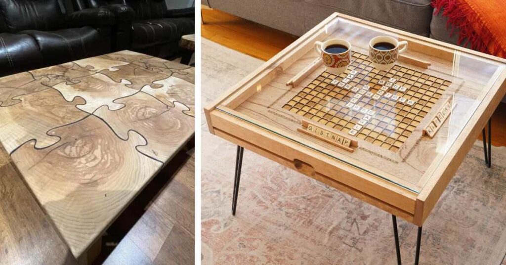  Choose the Right One of puzzle coffee table