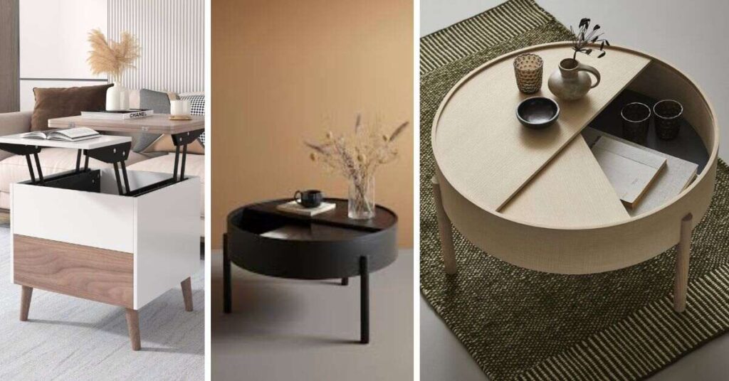 Coffee Table with Storage Benefits