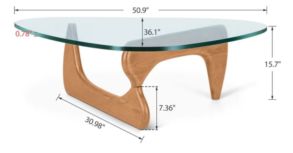 How to Choose the Right Size Triangle Coffee Table