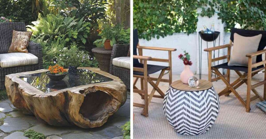 Popular Styles of Out Door Coffee Table