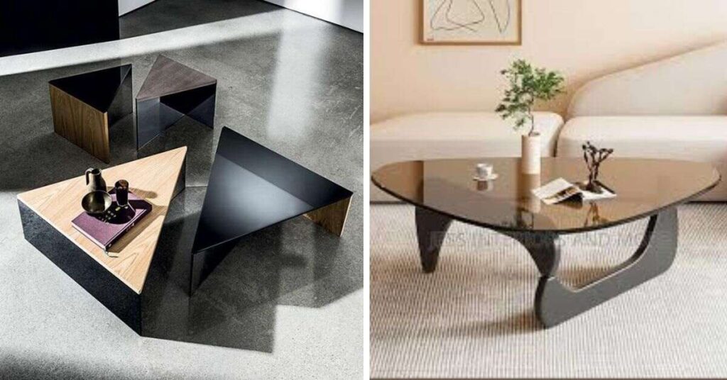 Popular Styles of Triangle Coffee Tables