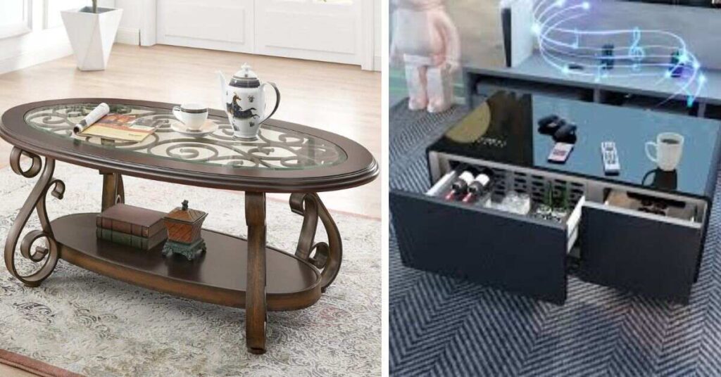 Sobro vs Traditional Coffee Table