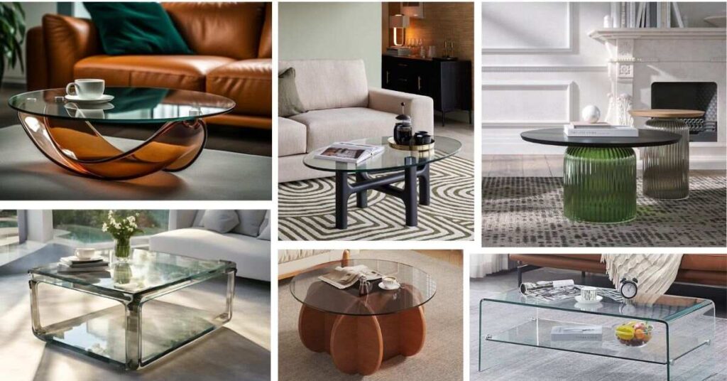Types of Glass Coffee Tables
