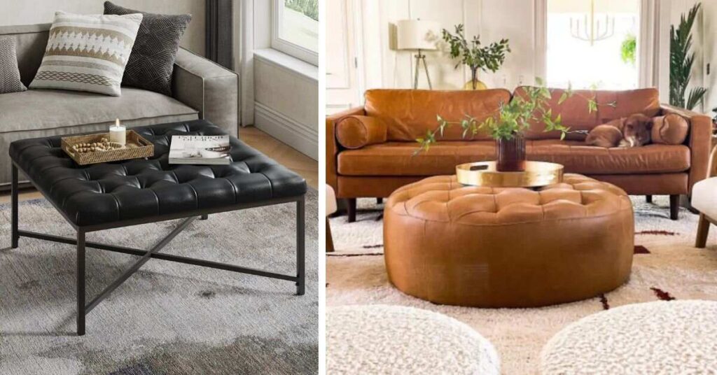 Types of Leather Coffee Tables