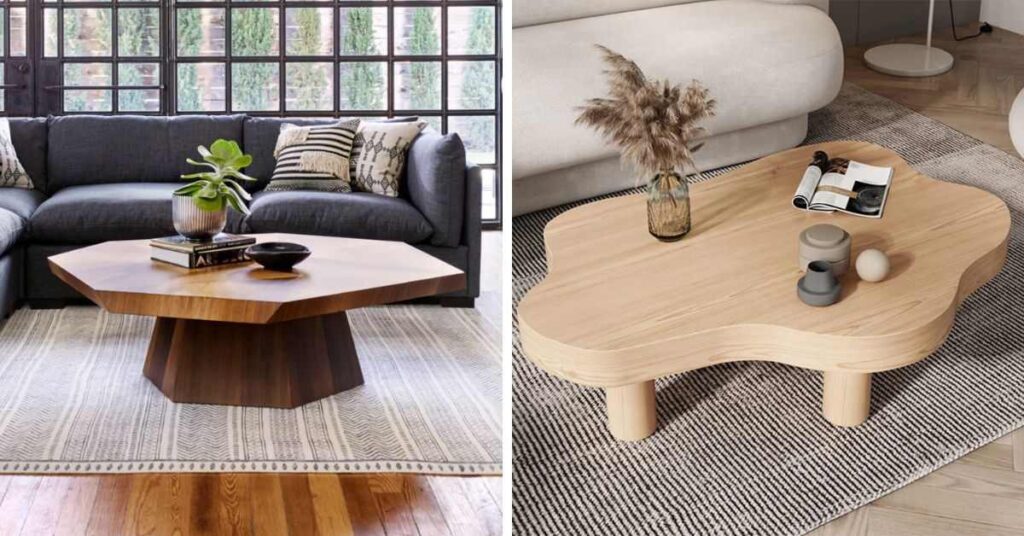 Wooden Coffee Table Shapes Explained