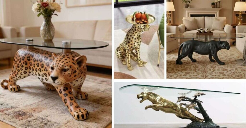 Best Panther Coffee Table Styles for Luxury Living Rooms