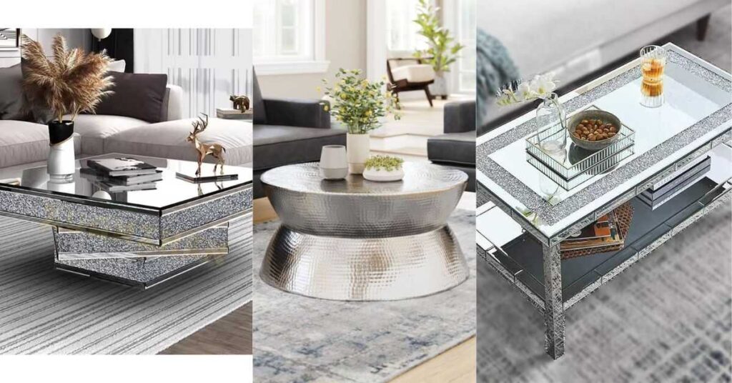 Best Shapes for Silver Coffee Tables (Round, Square, Oval)