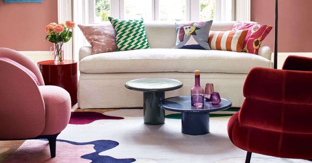 Colorful Coffee Tables for Small Living Rooms