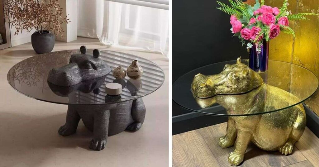hippo coffee table