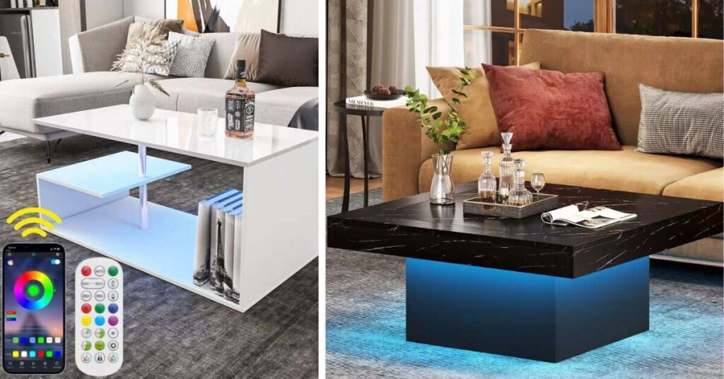 Features of LED Coffee Table