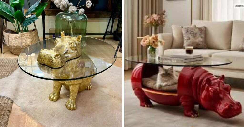hippo coffee table