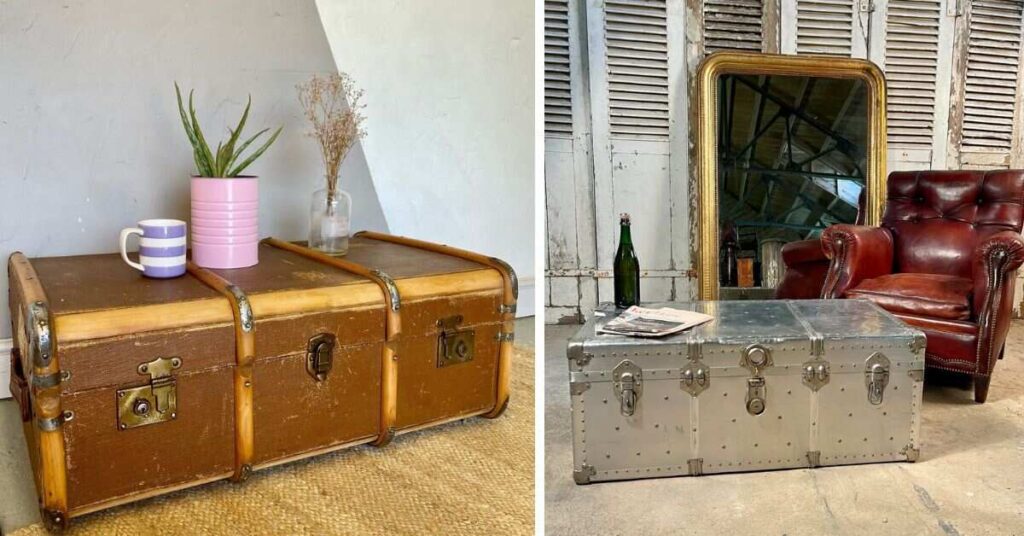 History and Origin of Steamer Trunk Coffee Table