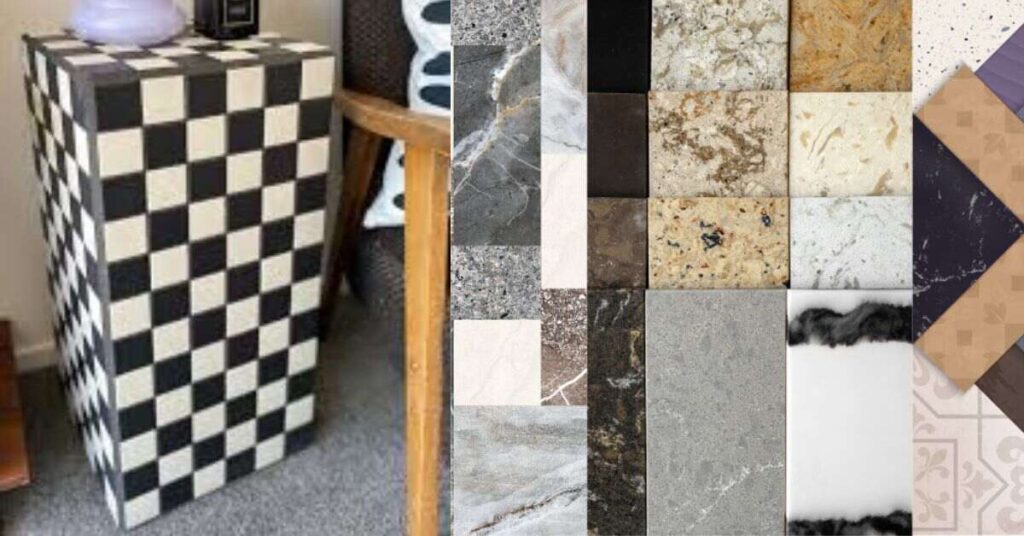 materials Used in Tile Coffee Table