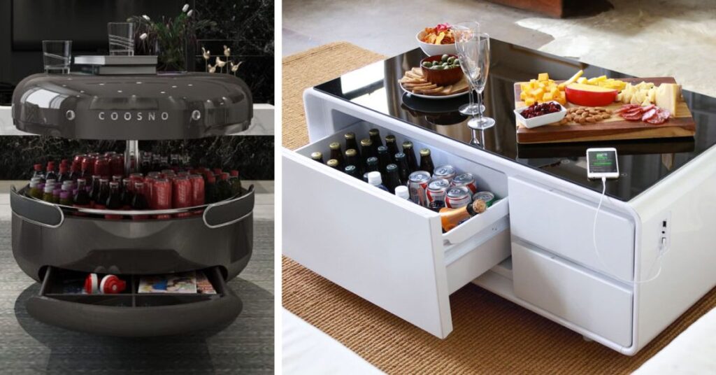 Popular Refrigerator Coffee Table Features