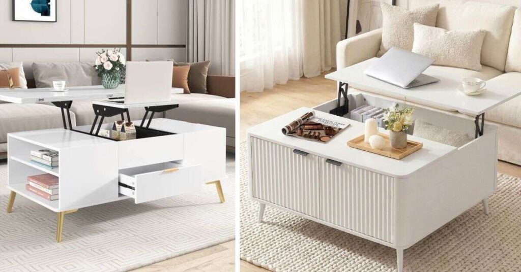 What Is a White Lift Top Coffee Table?