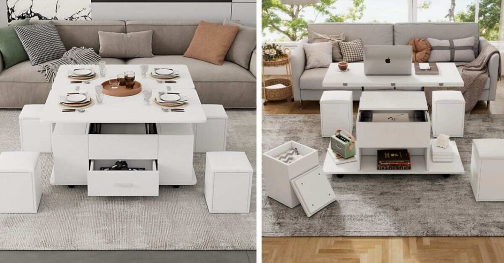 White Lift Top Coffee Tables Are So Popular
