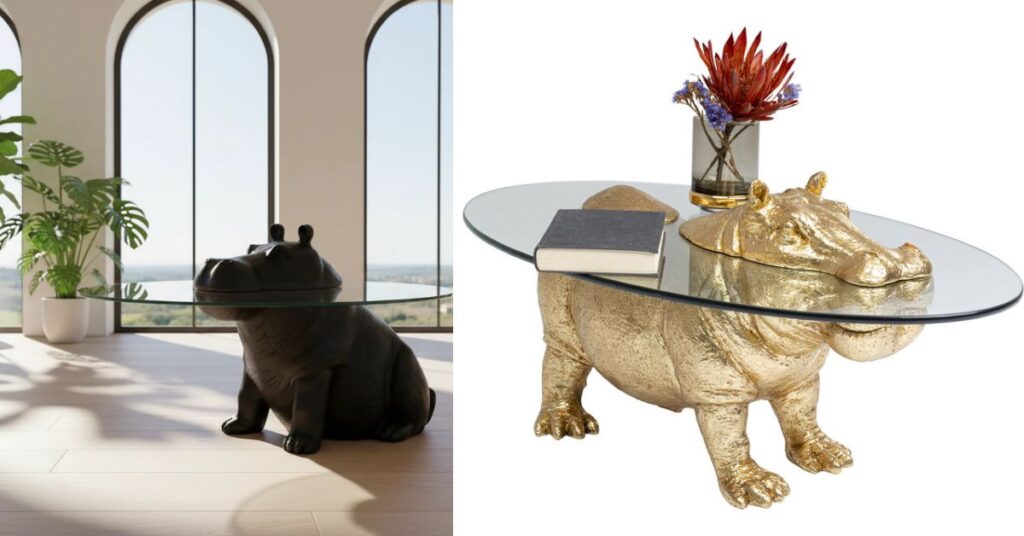 hippo coffee table