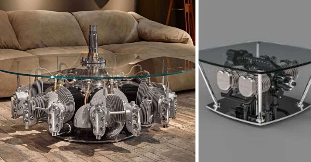 types of Engine Coffee Table Designs
