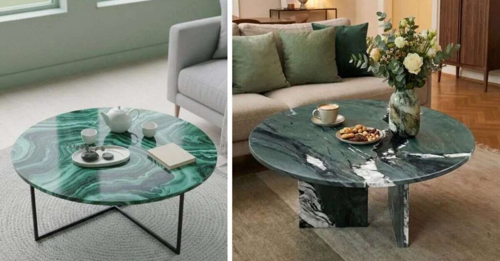 Best Green Marble Round Coffee Table Designs for 2026