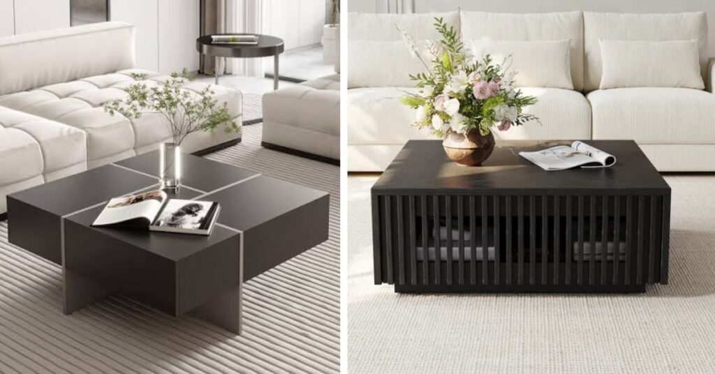 Choose the Right Black Square Coffee Table for Your Space