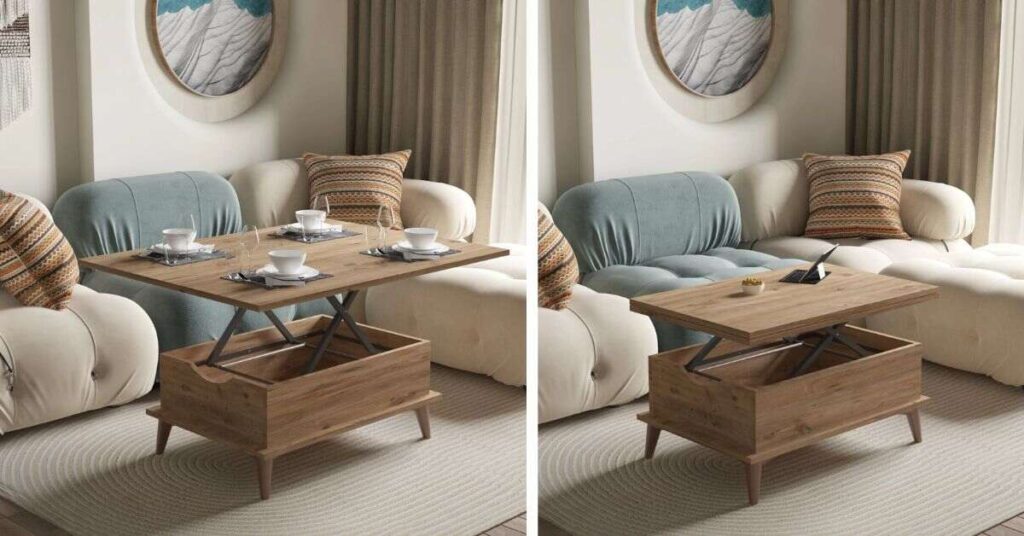 Smart Storage Ideas in Magic Coffee Tables