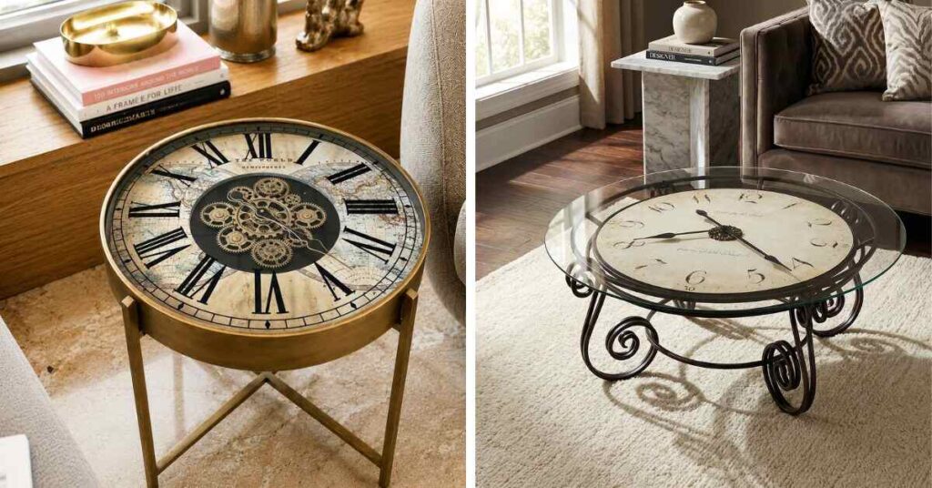 What Is a Clock Coffee Table and Why Is It Trending