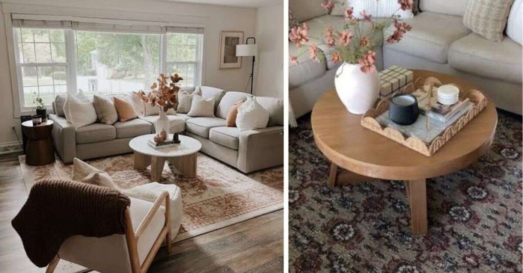 Coffee Table Decor Ideas for Round Tables