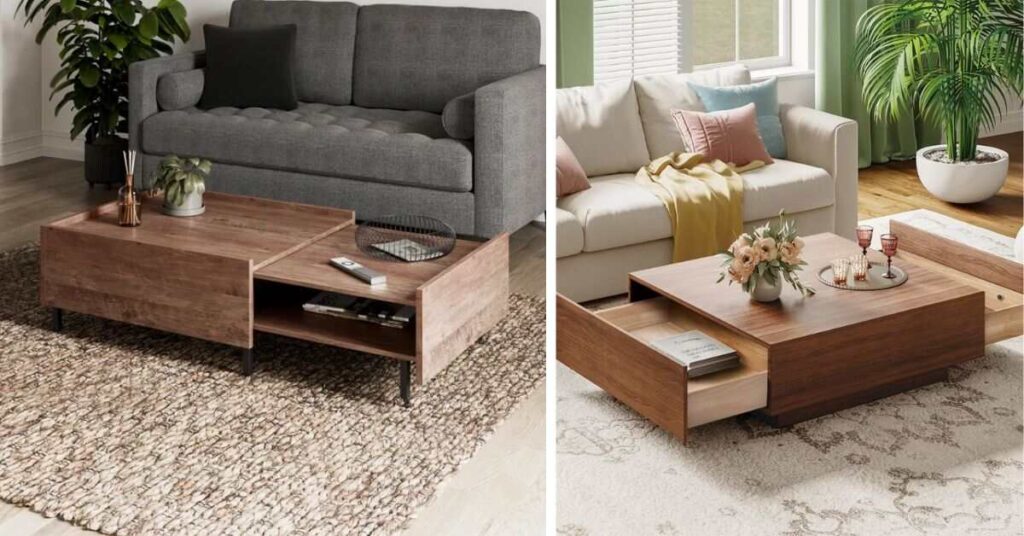 Popular Types of Extendable Coffee Tables