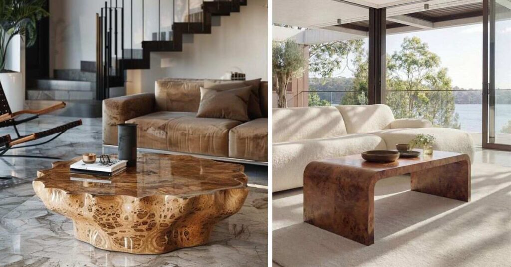 Why Homeowners Love Burl Wood Furniture