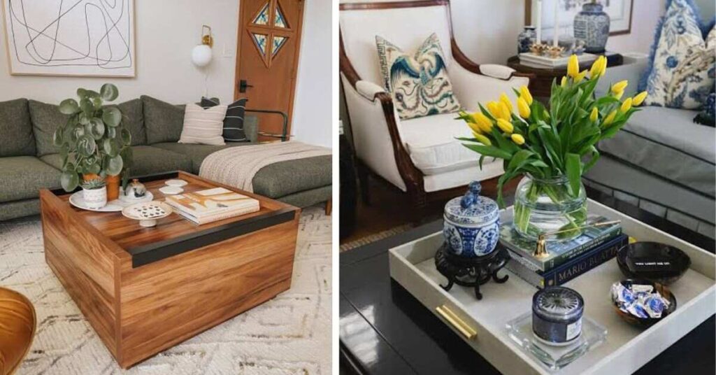 How to Style Your Square Coffee Table