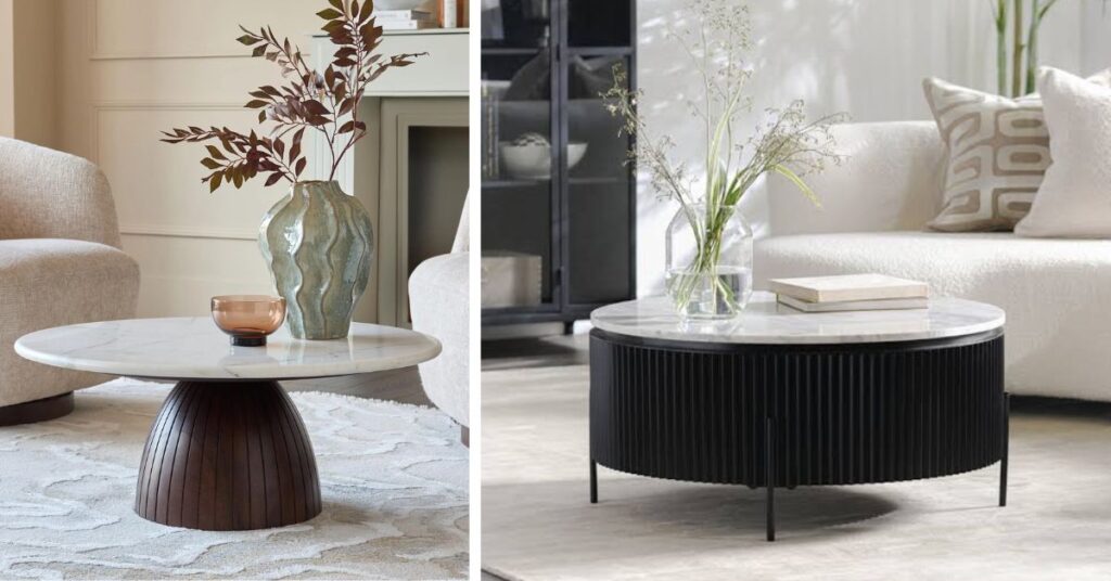 With Marble and Ceramic Tops