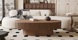 Oval Coffee Table