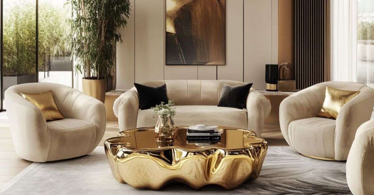 Gold Coffee Tables