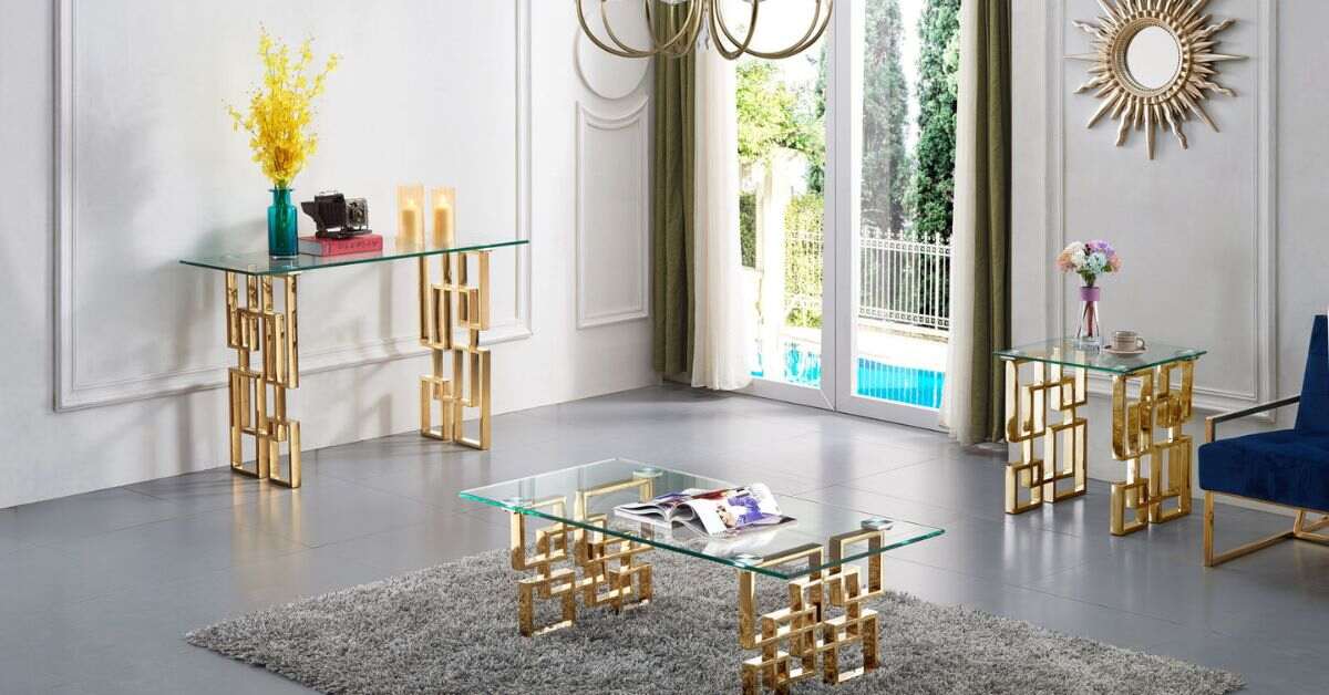 3 piece coffee table sets