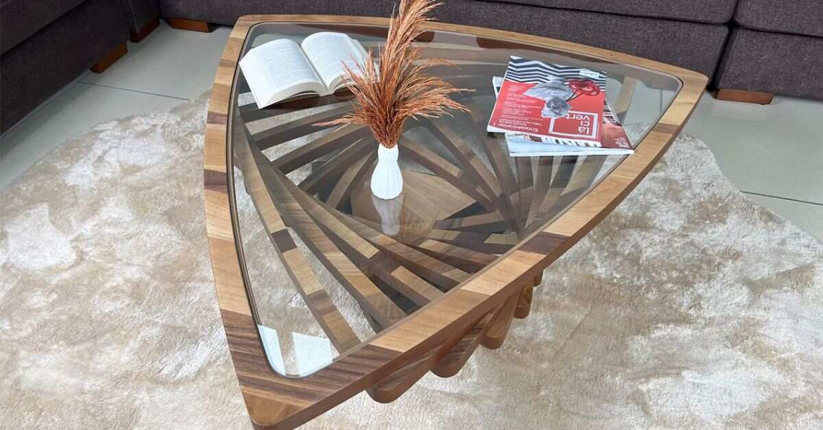 Triangle Coffee Table