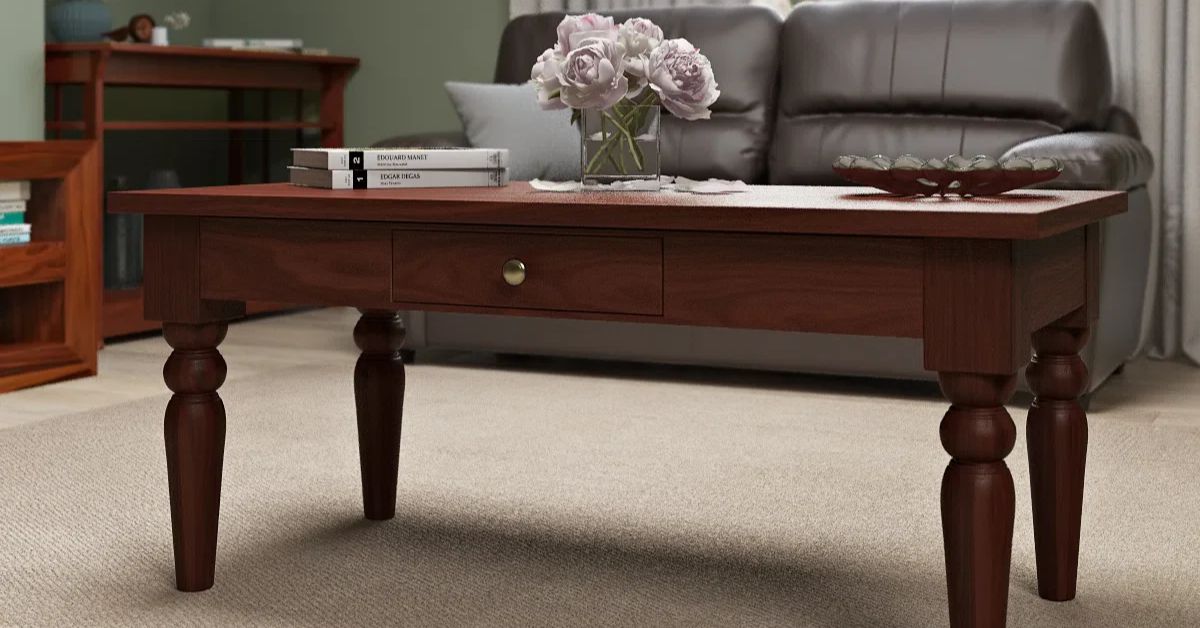 Maharani Dark Wood Coffee table