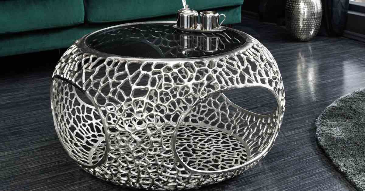 Silver Coffee Table