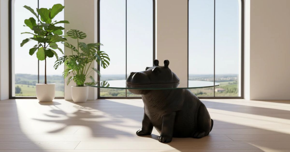 hippo coffee table